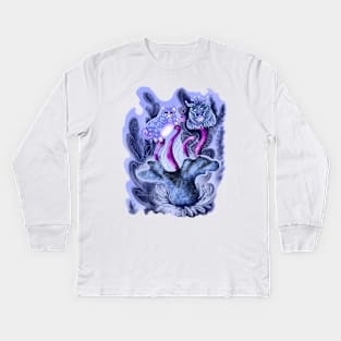 Fairy forest Kids Long Sleeve T-Shirt